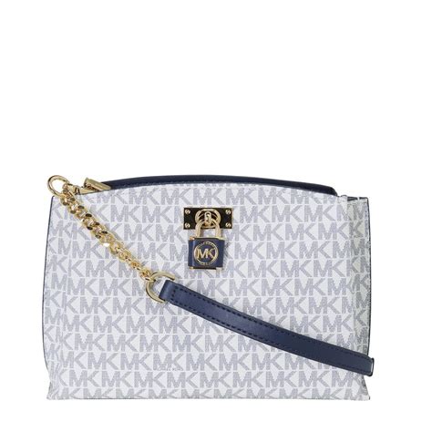 michael kors tas wit en blauw klein|MICHAEL Michael Kors Tassen voor dames online.